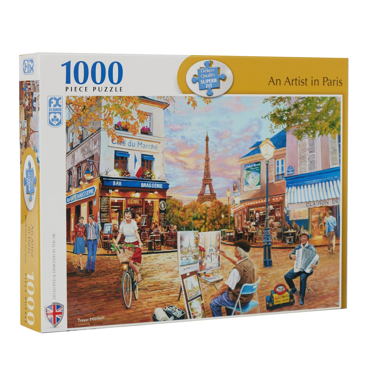 1000 Piece Puzzle - An Artist In Paris