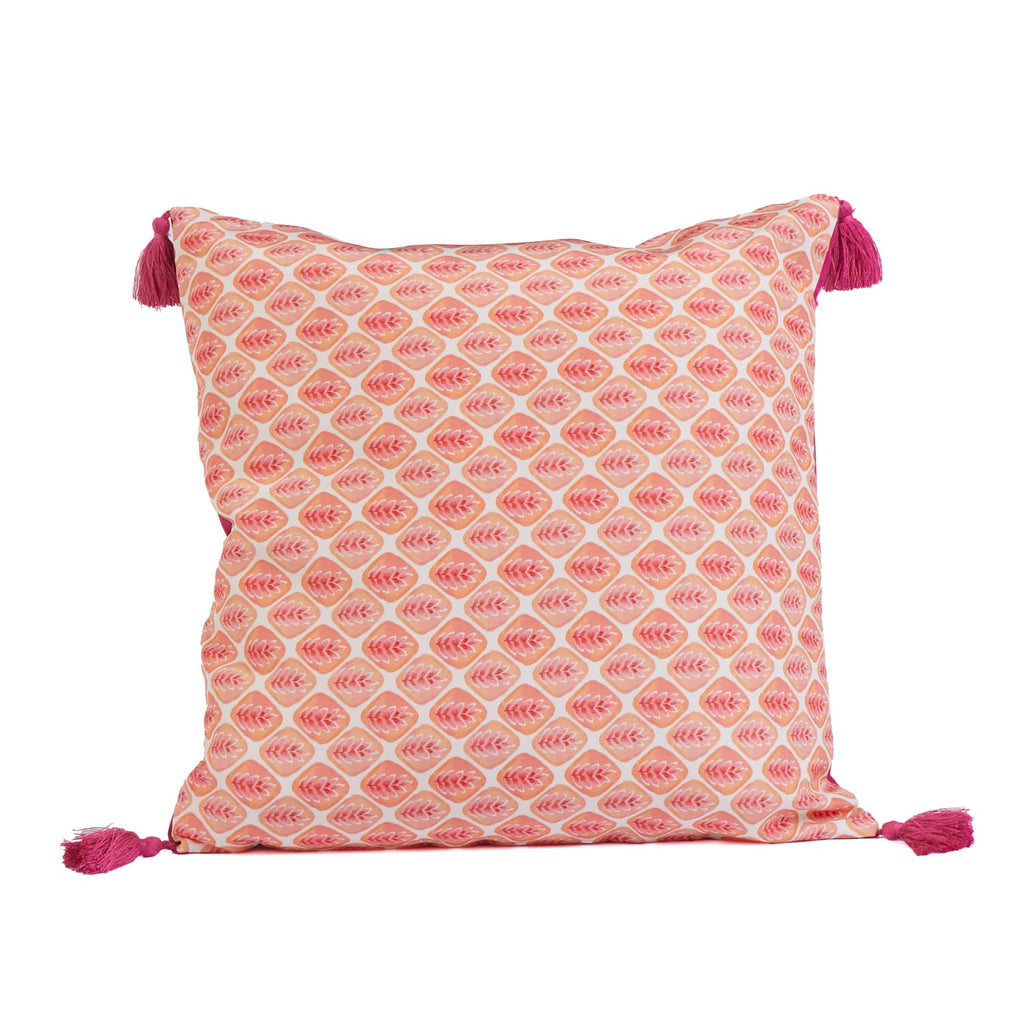 The Outdoor Edit Travellers Bazaar Cushion - Pink, product image 2