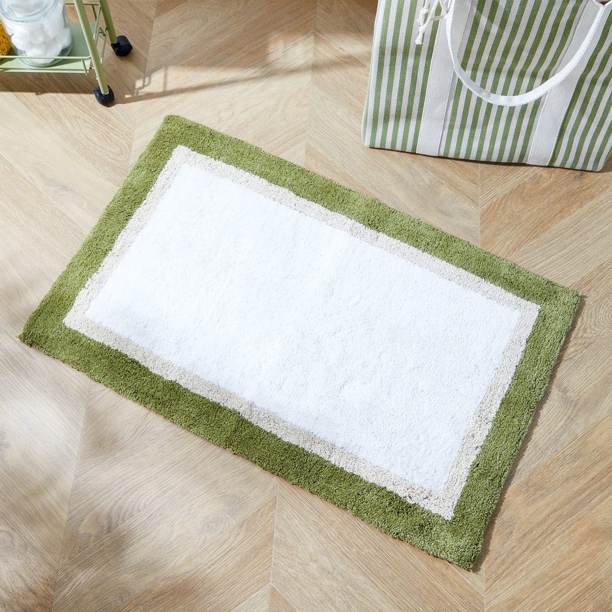 Tufted Boarder Bath Mat, product image 2