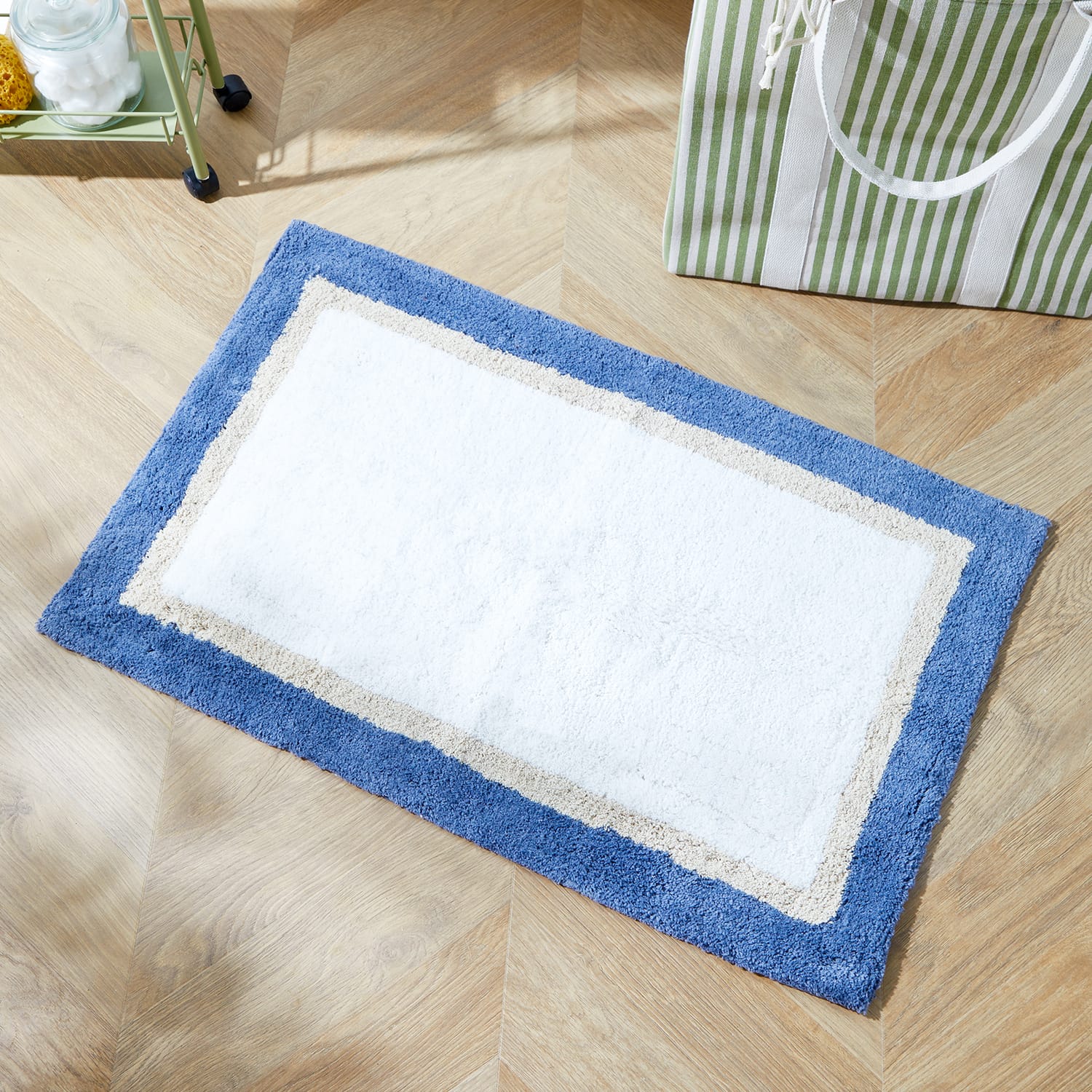 Tufted Boarder Bath Mat, product image 3