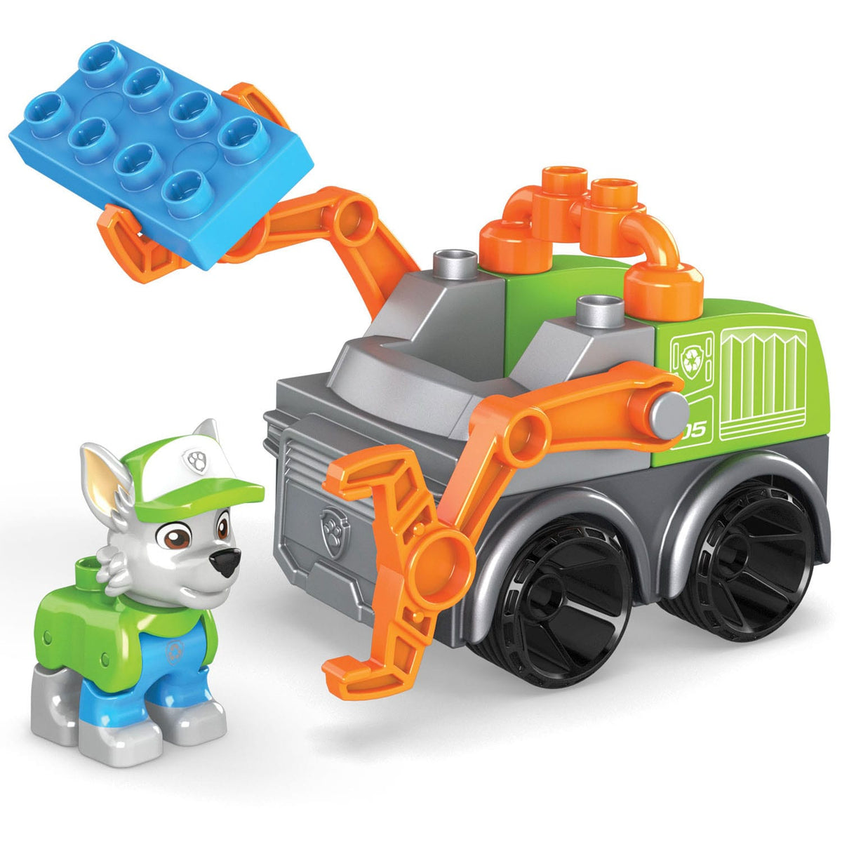 Mega Bloks Paw Patrol Set - Rockys Recycling Truck, product image 2