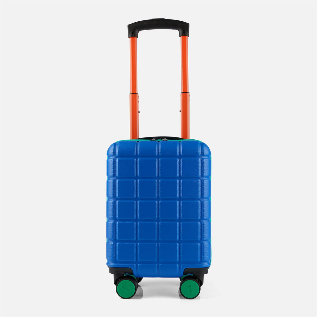 Underseat Kids Cabin Suitcase - Blue & Green