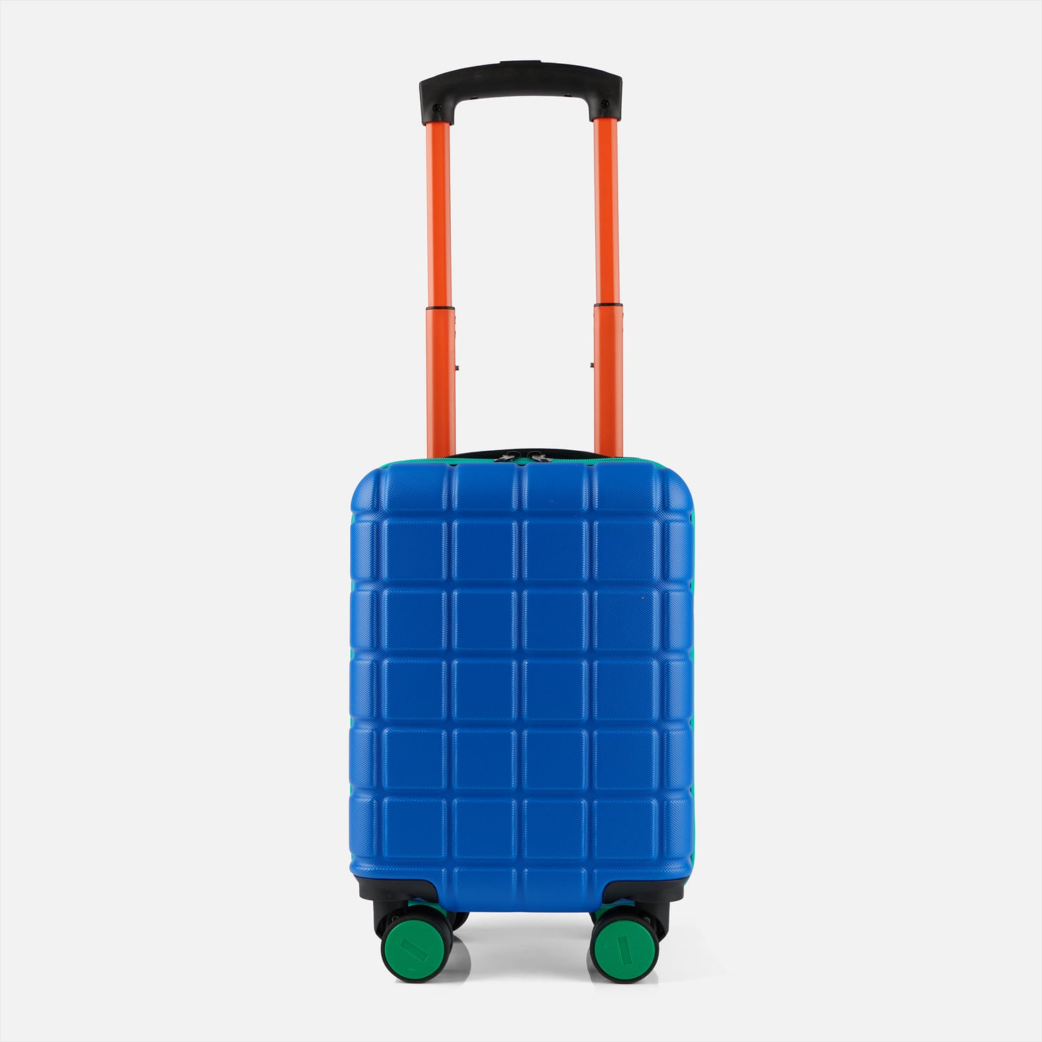 Underseat Kids Cabin Suitcase - Blue & Green