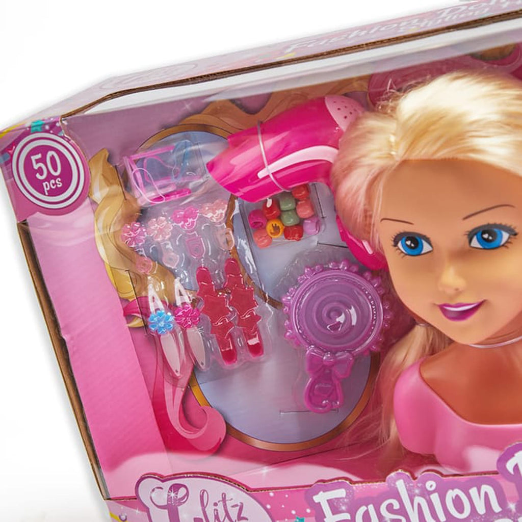 Glitz Girlz Fashion Doll Styling Head, product image 2