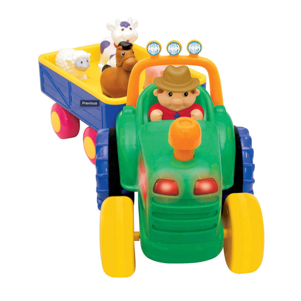 Kiddieland Lights n' Sounds Farm Tractor, product image 3