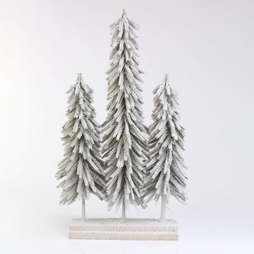 Winter Charm 3 Pieces Snowy Table Top Tree, product image 2