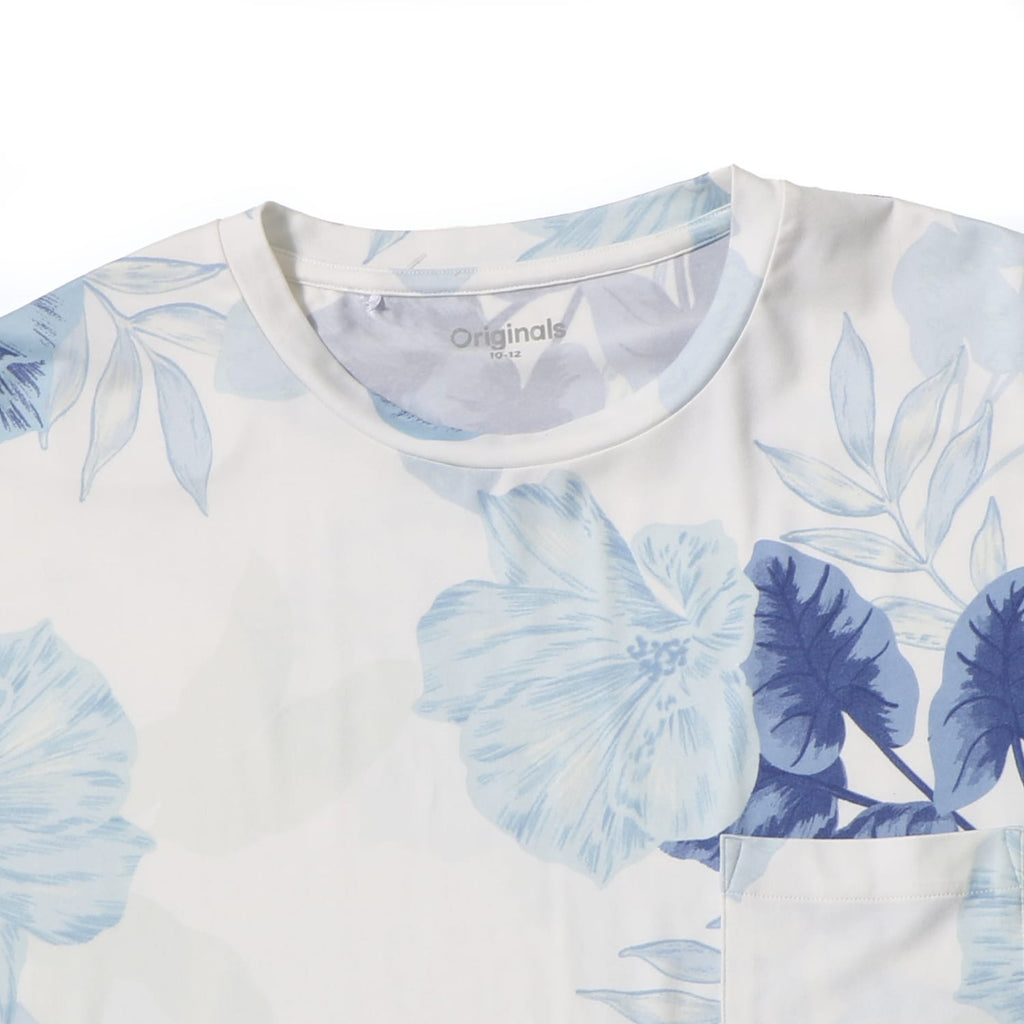 Originals Ladies Blue Floral Pyjama Set, product image 4