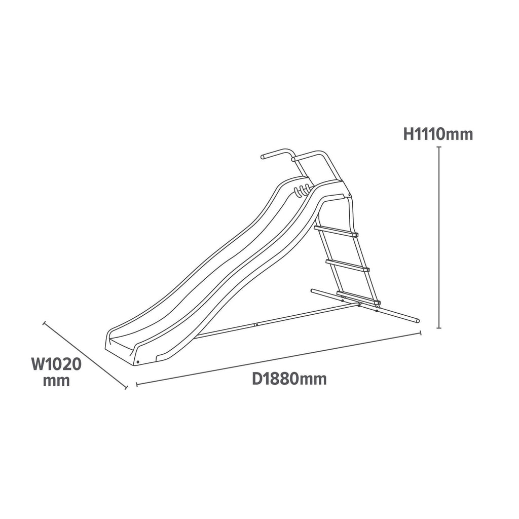 Liberty House Toys Kids Wavy Slide with Water Feature, product image 10
