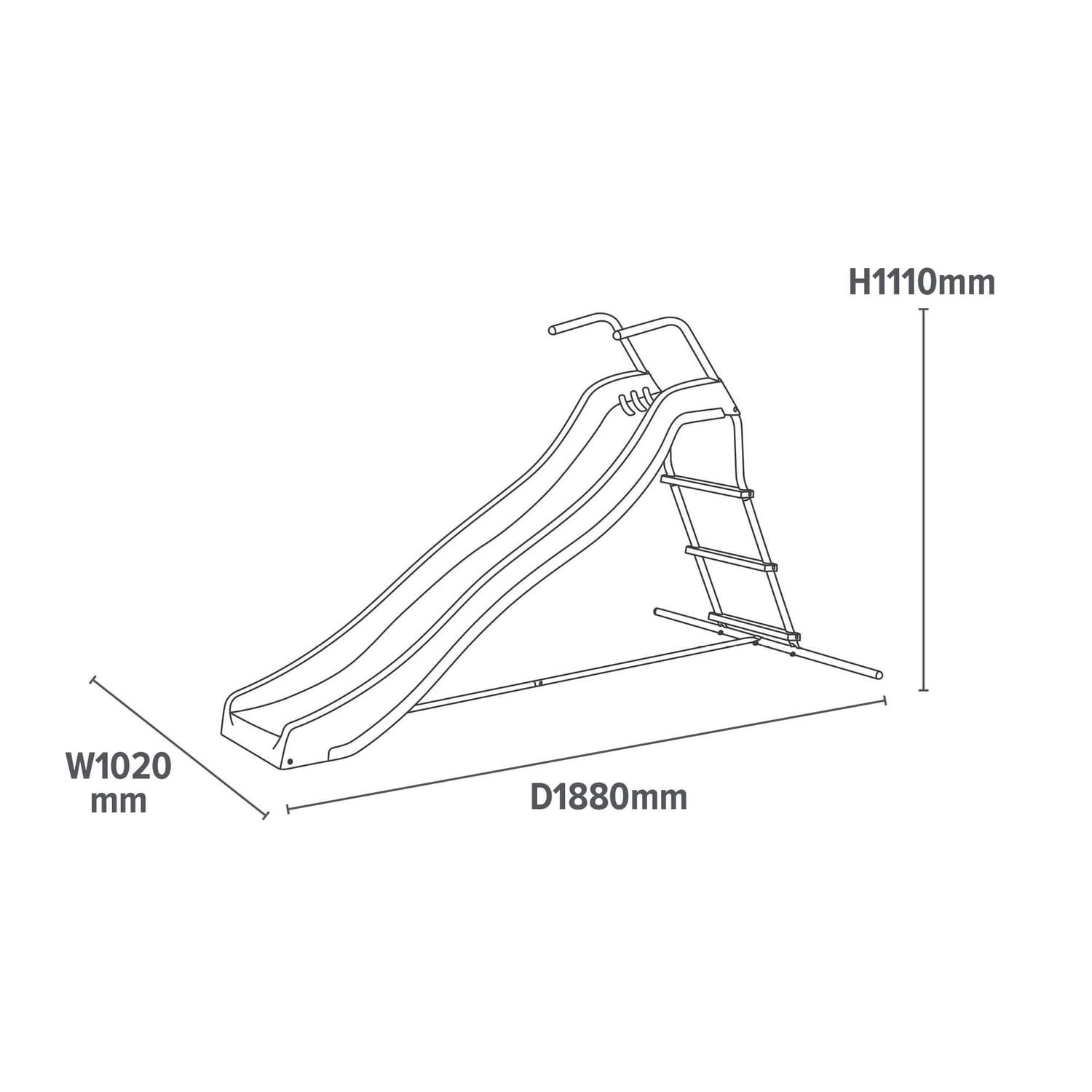 Liberty House Toys Kids Wavy Slide with Water Feature, product image 10