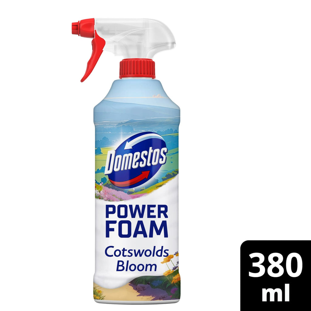 Domestos Toilet & Bathroom Cleaner Spray 380ml - Cotswolds Bloom, product image 2