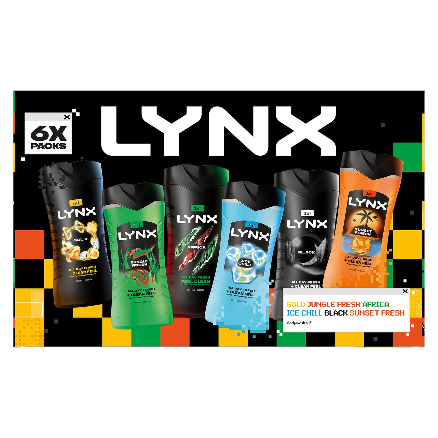 Lynx Shower Gel Gift Set - The Fresh Crew, product image 2